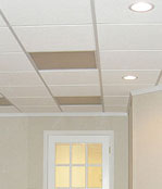 Basement ceiling tiles - Lawrence and Pembroke