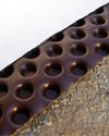 Crawl space drainage matting in a home in Waltham, Massachusetts and New Hampshire