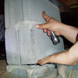 a failing crawl space support in Lowell