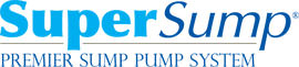 Logo for our SuperSump Pump System, available in Lynn and other parts of Massachusetts and New Hampshire