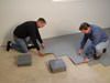 Basement Floor Matting & Vapor Barrier Tiles for carpeting and floor finishing in Lawrence